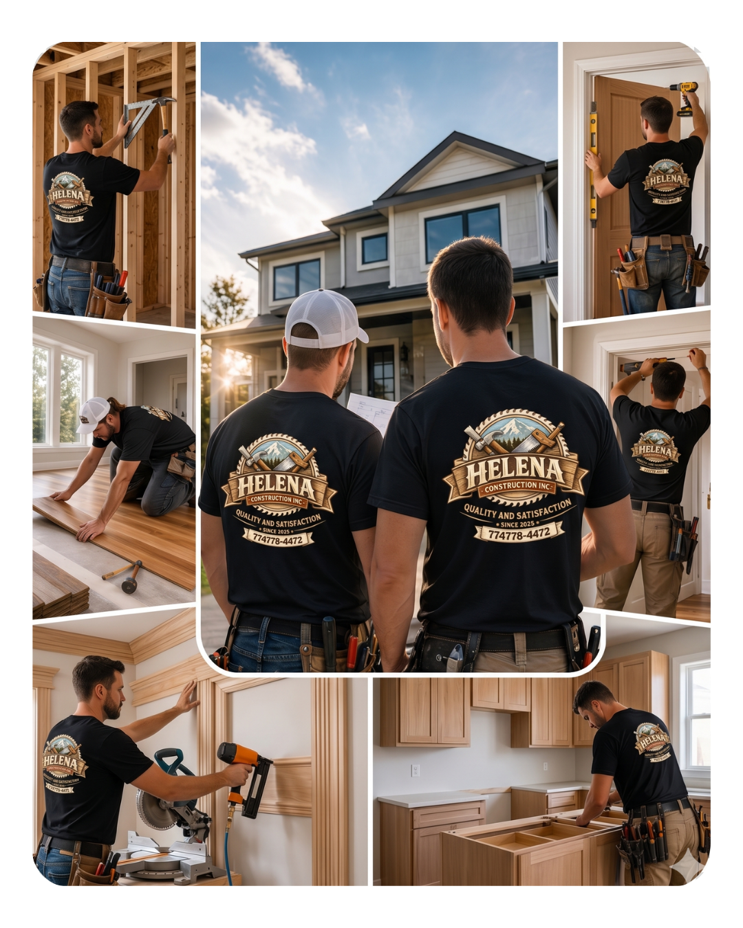 Helena Construction team at work